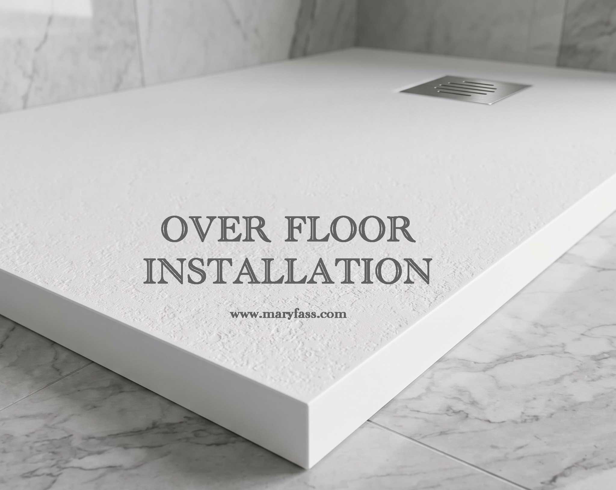 white resin stone shower tray manufacturer in Turkiye